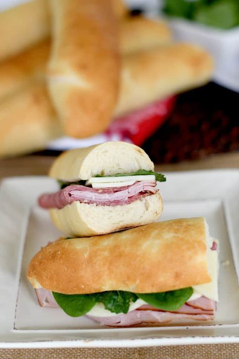 Sourdough Hoagie Rolls, Hoagie Roll Recipe, Dough Starter Recipe, Rolls Baking, Sub Rolls, Sourdough Starter Discard Recipe, Sourdough Sandwich, Fantastic Recipes, Hoagie Rolls