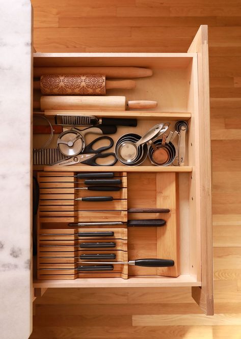 Kitchen utensil organization