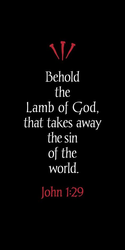 John 1 29, Behold The Lamb Of God, Good Friday Quotes, The Lamb Of God, Friday Quotes, Lamb Of God, Sweet Lord, Easter Sign, Banner Designs