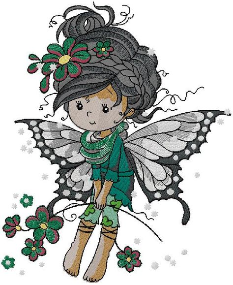 fairy embroidery design Fairies Embroidery Designs, Fairy Embroidery, Embroidery Library, Digital Embroidery, Logo Embroidery, Embroidery Logo, Machine Embroidery Designs, Embroidery Design, Machine Embroidery