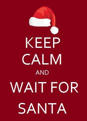 im so sick of the effing keep calm and carry on theres a point where retro stops being cool... Joulun Aika, Gift Tree, Fina Ord, Santa Claus Is Coming To Town, Christmas Time Is Here, I Cant Wait, Wrapping Ideas, Noel Christmas, Merry Little Christmas