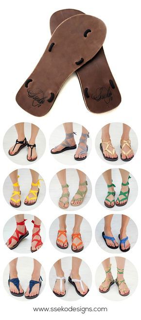 Sseko Sandals | ssekodesigns.com Women In Africa, Winter Sandals, Diy Sandals, Diy Slippers, Shoes Fall, Diy Vetement, Kleidung Diy, Shoe Pattern, Barefoot Shoes