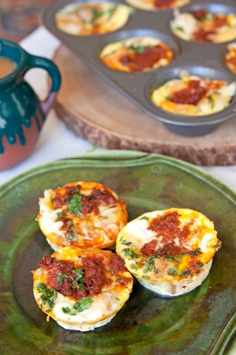 Mini Chorizo and Cheese Quiches Bueno Recipes, Chorizo Breakfast, Mini Quiches, Cheese Quiche, Breakfast Quiche, Classic Breakfast, Quiche Recipe, Mini Quiche, Authentic Mexican