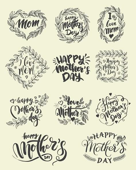 Mother's Day Calligraphy Card, Happy Mother’s Day Handlettering, Happy Mother's Day Card Calligraphy, Parents Day Card Ideas Aesthetic, Happy Teachers Day Calligraphy Font, Mother’s Day Calligraphy, Letter For Mother's Day, Happy Mother's Day Card Homemade, Happy Mothers Day Writing