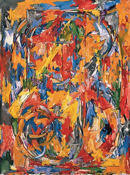 Jasper Johns, 0 through 9, 1960; oil on canvas; 72 x 54 in. (182.8 x 137.1 cm); Collection of Helen and Charles Schwab, fractional gift to the San Francisco Museum of Modern Art; © Jasper Johns / Licensed by VAGA, New York, NY Jasper Johns Paintings, Artist Grid, Jasper Jones, Franz Kline, Robert Motherwell, Robert Rauschenberg, Jasper Johns, Willem De Kooning, Architecture Art Design