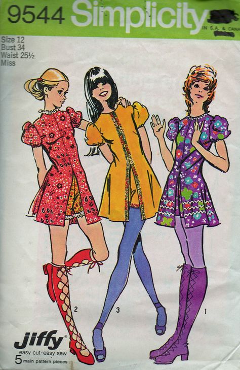 70s Mode, Style Année 70, Hot Pants Shorts, Patron Vintage, Jr High, Vintage Dress Patterns, Couture Mode, Retro Mode, Vintage Mode