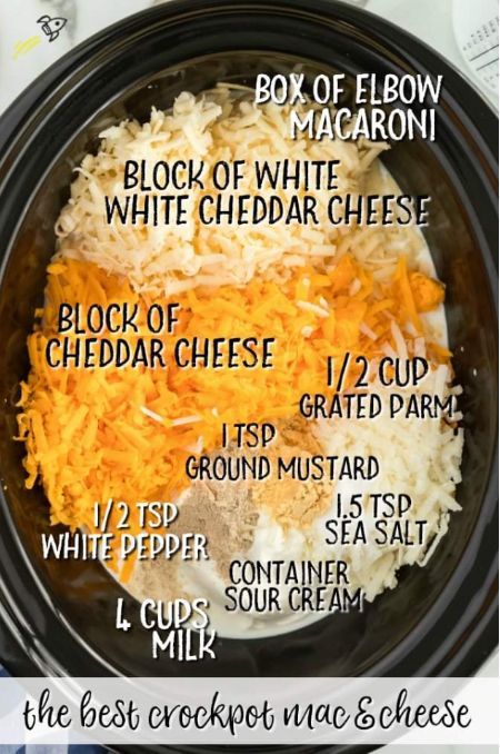 Crockpot Mac And Cheese Recipe With Breadcrumbs, Ziplock Crockpot Meals Freezer Cooking, Croc Pot Max And Cheese, Easy Comfort Food Dinners Crock Pot, Bridal Shower Crockpot Food, Crockpot Lunch Recipes For Work, Man N Cheese Crockpot, Crockpot Loaded Mac And Cheese Recipe, Soft Nutritious Food