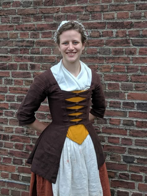 18th Century Jacket Women, 18th Century Riding Habit, 18th Century Working Class Clothing, 18th Century Jumps Pattern, 18th Century Jumps, 18th Century Dress Pattern, 18th Century Working Woman, 18th Century Peasant, 18th Century Stomacher