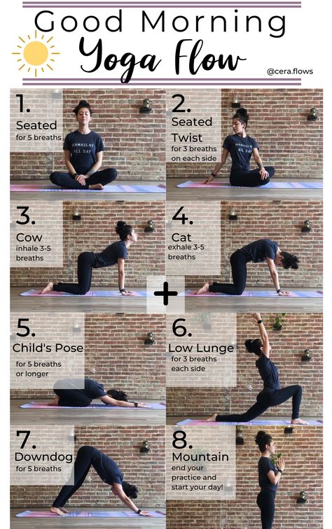 Good Morning Yoga, Morning Yoga Flow, Morning Yoga Routine, Latihan Yoga, Wake Up In The Morning, Yoga Moves, Relaxing Yoga, Easy Yoga Workouts, Acro Yoga