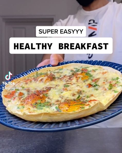 Tortilla Egg Breakfast Pizza, Tortilla And Eggs Breakfast Mexican, Egg Meals, Baking Instagram, Healthier Breakfast, Casserole Breakfast, Egg Pizza, Tortilla Wrap, Healthy Breakfasts