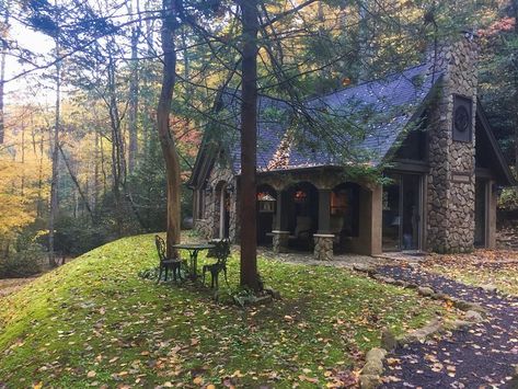 LUXURY Creekside Story Book Cottage 5 Secluded Acres of Lush FOREST & STREAMS UPDATED 2023 - Tripadvisor - Wears Valley Vacation Rental Book Cottage, Lush Forest, Cottage Aesthetic, Storybook Cottage, Stone Cottage, Cabins And Cottages, Pigeon Forge, House Goals, Story Book