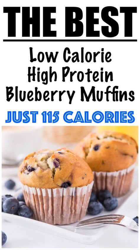 100 Calorie Blueberry Muffins, Gluten Free Blueberry Protein Muffins, Macro Friendly Blueberry Muffins, Eggless Protein Muffins, Macro Friendly Muffin Recipes, High Protein Muffins No Protein Powder, Protein Muffins Low Calorie, Protein Powder Blueberry Muffins, Low Calorie Protein Muffins