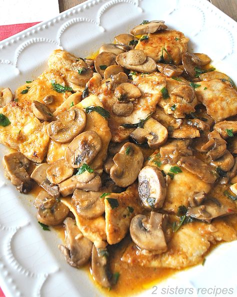 6 Easy Weeknight Chicken Cutlet Dinners are budget-friendly, incredibly easy to make, and mouthwateringly delicious!  So when it comes to making dinners under 30 minutes or less, let these chicken cutlet recipes inspire you! Chicken Rollatini, Easy Weeknight Chicken, Marsala Mushrooms, Healthy Hearty Meals, Chicken Smothered, Weeknight Chicken, Chicken Cutlet Recipes, Chicken Cutlet, Creamy Chicken Pasta