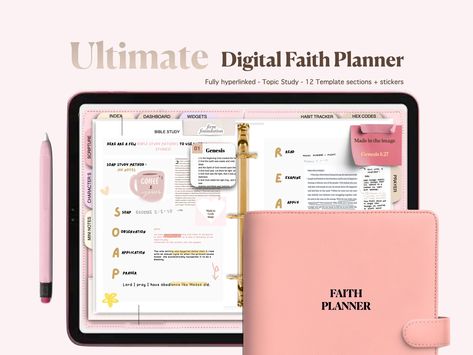 Notes Bible Study, Notes Bible, Bible Pdf, Goodnotes Journal, Ipad Goodnotes, Planning Apps, Interactive Journals, Faith Stickers, Bible Study Group