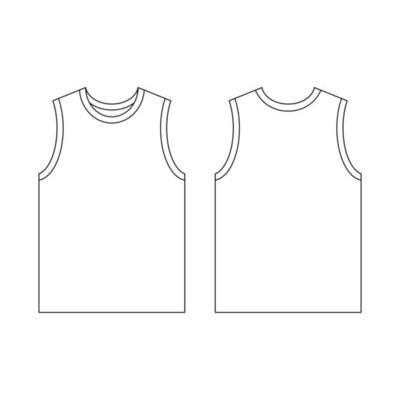 Template jersey basketball v-neck vector illustration flat design outline template clothing collection 5149012 Vector Art at Vecteezy Jersey Layout, Jersey Outline, Blank Jersey Template, Jersey Template, Jersey Plain Template, Blank Basketball Jersey Template, Basketball Jersey Template, Plain Basketball Jersey Layout, Basketball Jersey Plain Template