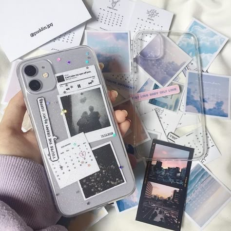 Visit the link to check out more DIY Aesthetic clear phone case ideas and inspirations Carcase Iphone, Imagenes Aesthetic, Diy Phone Case Design, Phone Case Diy Paint, Vintage Phone Case, Purple Quotes, Produk Apple, Accessoires Iphone, Diy Case