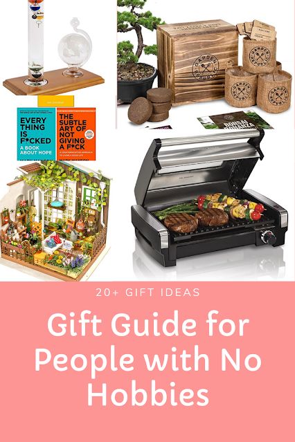 A Gift guide for people with no hobbies. Text over photos of gifts. Gifts For Random People, Gifts People Will Actually Use, Gifts For Hoarders, Uncommon Goods Gifts, Unique Gifts For Adults, Gifts For Weird People, Dinosaur Gifts For Adults, Gifts For Lazy People, Gifts For Smart People