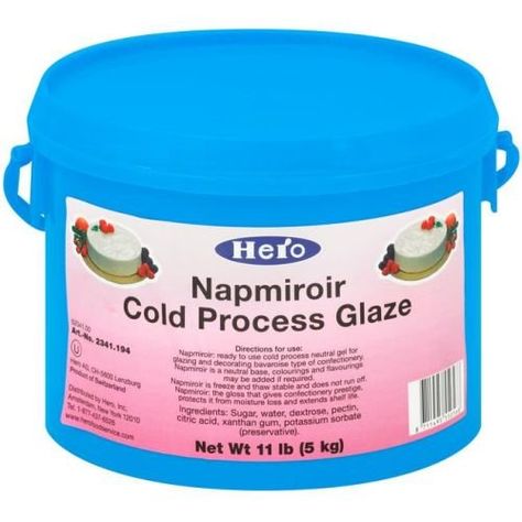 Hero Napmiroir Cold Process Glaze 11 Pound  1 each >>> More info could be found at the image url. (This is an affiliate link) #bakingingredients Sponge Cake, Cold Process, Baking Ingredients, Gum, Glaze, Pastry, Oven, Frozen, Fruit