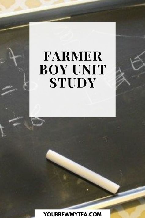 Are you looking for ways to incorporate Farmer Boy into your homeschooling? You Brew My Tea has some great ideas and suggestions for you that will help you sort out your homeschooling curriculum and teach your children everything they need to succeed. Read this article now for more details. #homeschooling #homeschoolingmethods #farmerboyhomeschooling Homeschooling Curriculum, Farmer Boy, My Tea, Laura Ingalls, A Farmer, Unit Study, Famous Books, Study Unit, Homeschool Curriculum