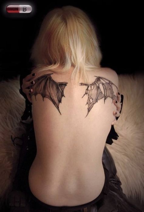 Wing Tattoos On Back, Alas Tattoo, Tattoo Son, Wing Tattoo Designs, Bat Tattoo, 4 Tattoo, Wing Tattoo, Celtic Tattoos, Symbol Tattoos