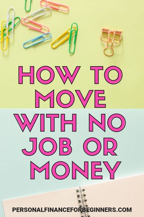 Have you ever wanted to know how to move out of state and aren't quite sure where to start? If you want to move out of your parent's house or start a new life somewhere, this guide will help you learn what it takes to move without a lot of money or a job lined up. It's not easy, but here's how to make it work! How To Move Out, Move Out Of State, Tips For Moving Out, Moving House Tips, Moving Budget, Saving Money Diy, Planning A Move, Moving To Another State, Start A New Life