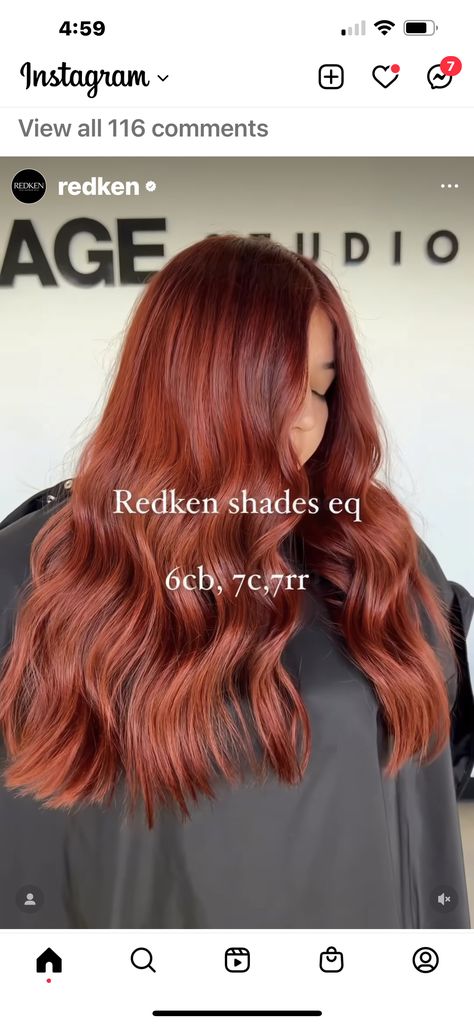 Redken Shades Eq Formulas Red Highlights, Copper Red Formula Redken, Red Copper Shades Eq Formula, Red Redken Shades Eq, Light Auburn Hair Formula, Dark Copper Shades Eq Formula, Rich Copper Red Hair Formula, 6rr Hair Color Redken, Cooper Red Hair Color Formula