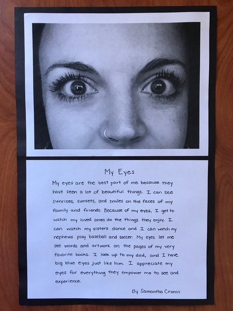 The Best Part of Me – Samantha Cronin's Kid Lit Library The Best Part Of Me Writing Activity, Best Part Of Me Writing Activity, Transition Day Activities Ks2, The Best Part Of Me, Gifted Teacher, Writing Club, Fourth Grade Writing, Literary Essay, Third Grade Activities