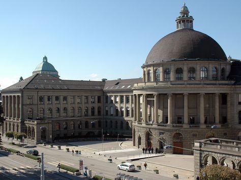 ETH Zürich Gottfried Semper, Eth Zurich, Dream Studies, Best Universities, Best University, Zurich Switzerland, Colleges And Universities, Favorite City, Zurich