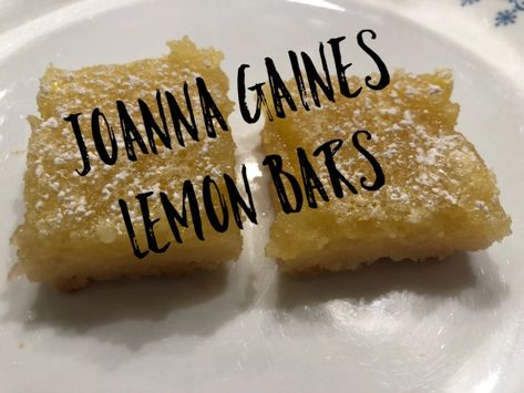 Joanna Gaines Lemon Bars, Magnolia Recipes, Magnolia Table Recipes, Lemon Bar Recipe, Joanna Gaines Recipes, Lemon Bar, Lemon Bars Recipe, Magnolia Table, Easy To Make Desserts