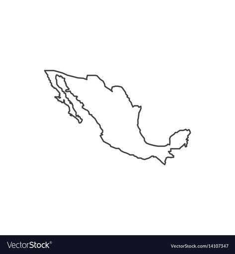 Mexico Map Tattoo, Mexico Outline Tattoo, Mexico Map Illustration, Mexico Outline, Map Canvas Painting, Mexico Tattoo, Mexico Wallpaper, Cupid Tattoo, Mexico Country