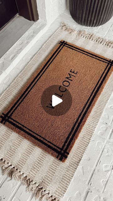 Nina Humes on Instagram: "WALMART HOME IDEA ✨

for a front door with @walmart accent rugs and doormats 🤍 #walmartpartner found so many beautiful accent rugs from Walmart and I love how it looks layered under doormats! Thought I’d share 3 options!

which way is your favorite? 1, 2, or 3? 👀everything here is linked in my bio! Happy Friday friends!! #walmartfinds 

Comment SHOP below to receive a DM with the link to shop this post on my LTK ⬇ https://liketk.it/4JimE
.
.
.
.
.
#homedecor #frontdoordecor #patiodecor #walmarthome #walmartshopping #shopwithme #letsgoshopping #shoppingtrip #affordablehomedecor #decoratingonabudget #entrywaydecor #entrywayideas #summerdecor #summerpartyideas #outdoordecoration" Layered Door Mat Ideas, Bio Happy, Home Idea, Walmart Home, Happy Friday Friends, Front Door Rug, Walmart Finds, Layered Rugs, Affordable Home Decor