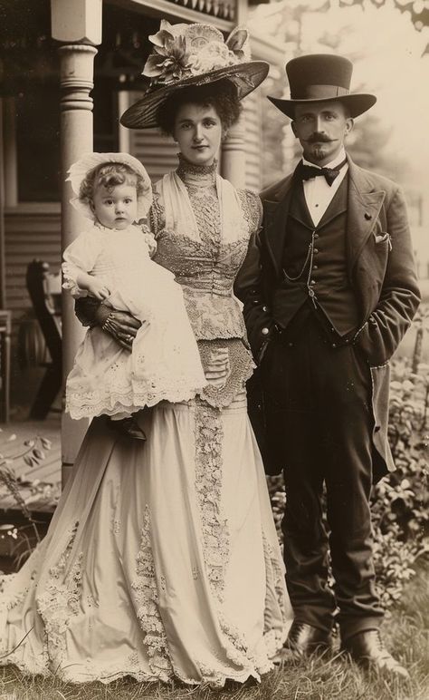 1890s Photographs, Family Photo Reference, 1890 Photos, 1850s Aesthetic, Victorian Family Portrait, Black And White Old Photos, 1910s Aesthetic, 1800s Photos, 1900s Photos