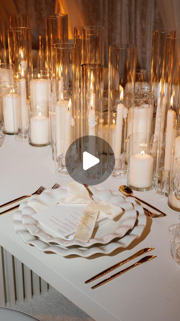 BRIDES on Instagram: "Can you count how many candles it took to illuminate this couple’s flowerless wedding reception? See the full vision of their utterly romantic celebration—which began with a rooftop ceremony—and find out exactly how many 🕯️ it took for this to come to life at the link in bio. 🎥: @inthemomentcontentcreators 📷: @keila.bottiglieri of @abbyjiu 📋: @bastonishedevents 🕯️: @sophiefelts 👗: @nettabenshabu.official 📍: @hotelaka.alexandria 💇‍♀️: @mckennajordansalon 💄: @glam_qui" Flowerless Wedding, Rooftop Ceremony, Rooftop Wedding, Wedding Florals, Floral Wedding, Getting Married, Wedding Reception, Link In Bio, Wedding Decor