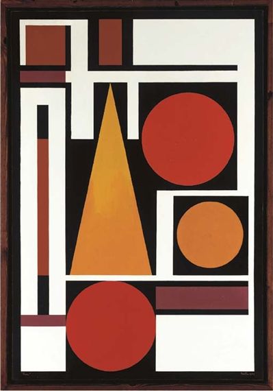 Auguste Herbin, Minimalist Art Deco, Empty Frames, Geometric Abstraction, Bauhaus Poster, Action Painting, Art Geometric, Poster Ideas, Pattern Ideas