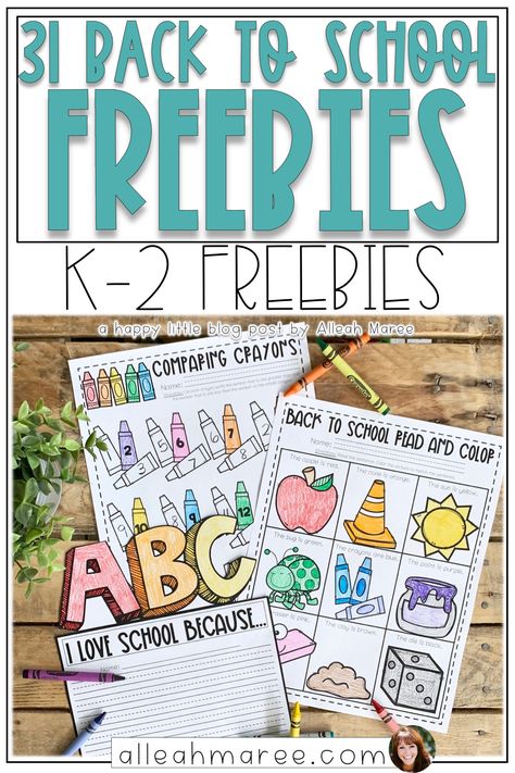 School Free Printables, Preschool Spanish, Teaching Freebies, Beginning Of Kindergarten, Back To School Worksheets, Kindergarten Freebies, Teacher Freebies, I Love School, Hey Hey Hey