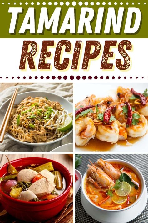 Say goodbye to boring chicken and bland tofu with these sweet and sour tamarind recipes. It's one sticky ingredient you won't want to live without. Tamarind Paste Recipe Dishes, Tamarind Recipes Chicken, Tamarind Paste Recipes, Thai Side Dishes, Easy Indian Appetizers, Tamarind Recipes, Sweet And Sour Recipes, Vegan Recepies, Japanese Breakfast