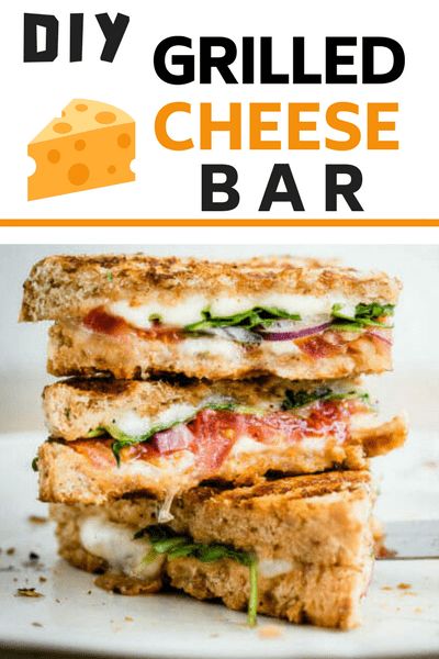 Sandwich Bar Ideas, Grilled Cheese Party, Grilled Cheese Bar, Green Salad Dressing, Roast Beef Sandwich, Diy Grill, Cheese Bar, Sandwich Bar, Simple Vinaigrette