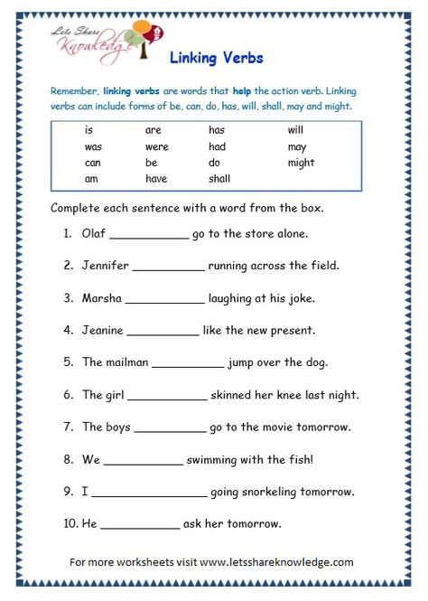 Grade 3 Grammar Topic 14: Helping Verbs Worksheets - Lets Share Knowledge Helping Verbs Worksheet Grade 3, Third Grade Grammar Worksheets, Linking Verbs Worksheet, Worksheet 3rd Grade, Helping Verbs Worksheet, Past Tense Worksheet, Verb Practice, Verb Words, Verbs Worksheet