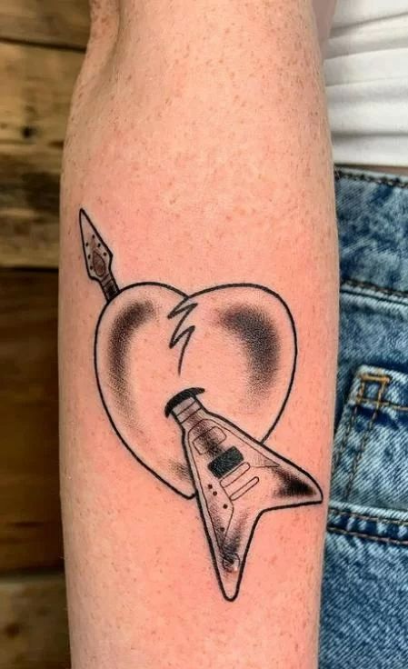 21 Amazing Tom Petty Fan Tattoos - NSF - Magazine Tom Petty Tattoo, Petty Tattoo, Fan Tattoo, Forearm Tattoo Women, Tattoo Women, Flying V, Tom Petty, Forearm Tattoos, Forearm Tattoo