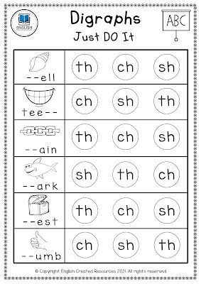 Digraph Worksheets, Consonant Blends Worksheets, Digraphs Worksheets, Phonics Reading Passages, Consonant Digraphs, Blends Worksheets, Phonics Rules, First Grade Worksheets, Consonant Blends