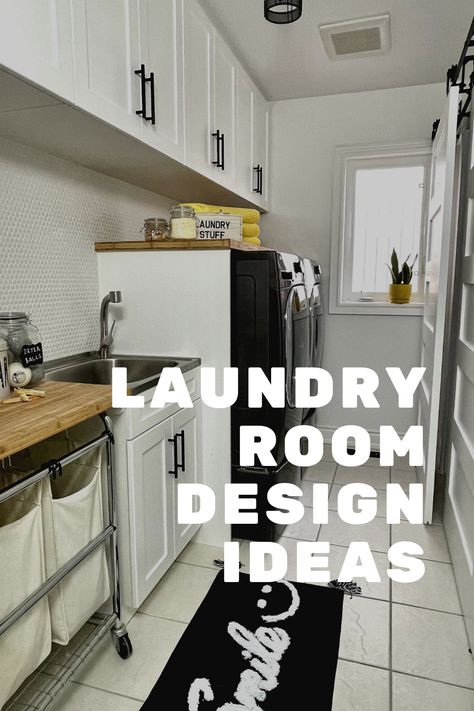 Laundry room makeover Laundry Room Design Long Narrow, Long Narrow Laundry Room Design, Long Narrow Laundry Room Ideas, Laundry Room Inspo, Small Laundry Room Design Ideas, Small Laundry Room Design, Narrow Laundry, Narrow Laundry Room, Laundry Room Design Ideas