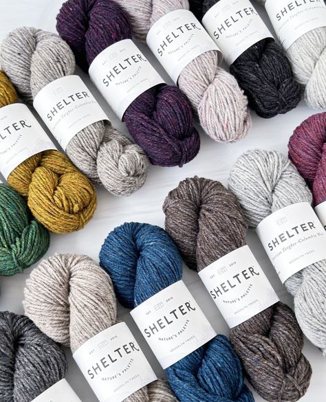 We're back from our Labor Day break- so in our book, that means it's fall now! ;)⁠ ⁠ And happily, Brooklyn Tweed Shelter is restocked and ready for fall sweater knitting!⁠ ⁠ Shelter is an all-American yarn that's ideal for sweaters. Its woolen-spun construction keeps the yarn light and lofty and gives it the ability to hold body warmth close without being too heavy to wear.⁠ ⁠ What's more, Shelter comes in a stunningly broad and rich palette of tweedy, fleece-dyed colors that are gender-neutr... Us Labor Day, Brooklyn Tweed, Sweater Knitting, Ready For Fall, Fall Sweater, We're Back, It's Fall, Fall Sweaters, Labor Day