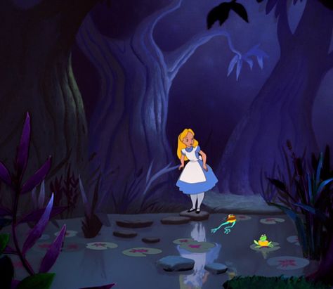 Alice in Wonderland Alice In Wonderland Cartoon, Alice In Wonderland Pictures, Alice In Wonderland 1951, Alice In Wonderland Aesthetic, Alice In Wonderland Disney, Old Disney, Disney Aesthetic, Disney Alice, Lewis Carroll