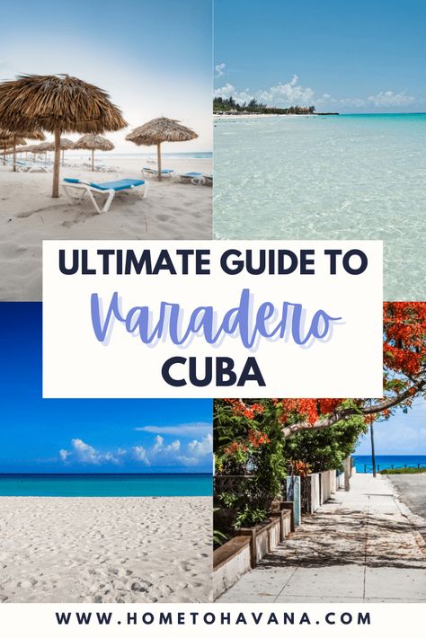 The Ultimate Guide to Varadero, Cuba — Home to Havana Cuba Itinerary, Varadero Beach, Cuba Vacation, Cuba Beaches, Varadero Cuba, Nature Tourism, Visit Cuba, Bahamas Island, Cienfuegos