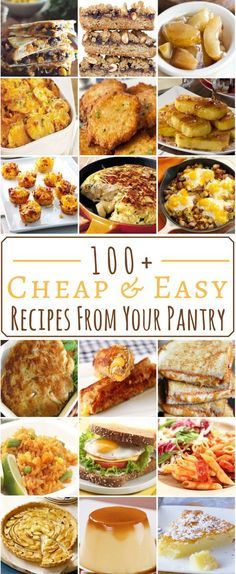 Staple Recipes, Pantry Recipes, Cheap Easy Meals, Inexpensive Meals, Cheap Dinner Recipes, Cooking For A Crowd, Cheap Dinners, Cooking On A Budget, Family Cooking