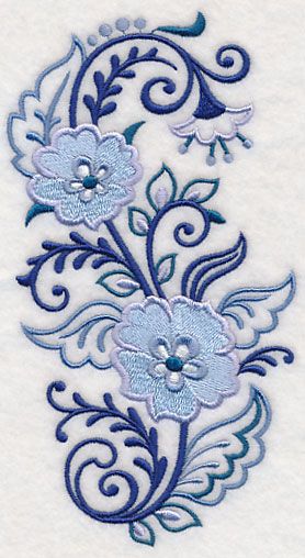 Floral Design For Embroidery, Floral Design Embroidery, Embroidery Designs For Sarees, Embroidery Patterns Machine, Bordado Jacobean, Floral Embroidery Designs, Floral Machine Embroidery Designs, Library Embroidery, Flower Machine Embroidery Designs