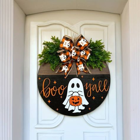 Halloween door signs