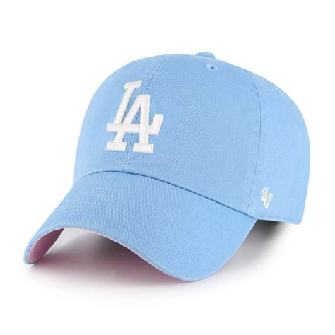 Baseball Hat Style, Baseball Teams Logo, Dodger Hats, Raised Embroidery, Dodgers Baseball, Pink Bottom, Yankees Baseball, Hat Style, Fabric Strap