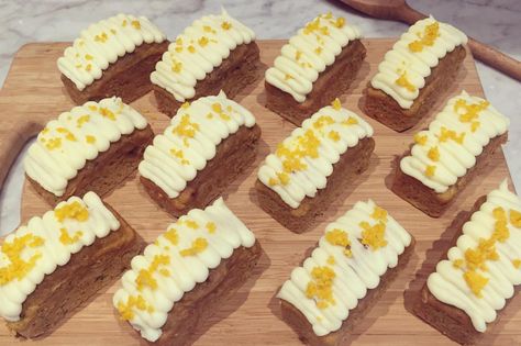 How to make Orange mini loaf cakes | London Evening Standard Cake Loaf Recipes, Mini Cake Loaf, Bakery Inspiration, Mini Loaf Cakes, Dessert Breads, Mini Loaves, Cake Loaf, How To Make Orange, Single Layer Cakes