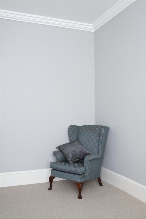 Pavillion grey and blue Living Room Paint Colors, Pavilion Grey, Wall Blue, Living Room Decor Gray, Decor Ikea, Colors Schemes, Farrow And Ball, Trendy Living Rooms, Room Paint Colors